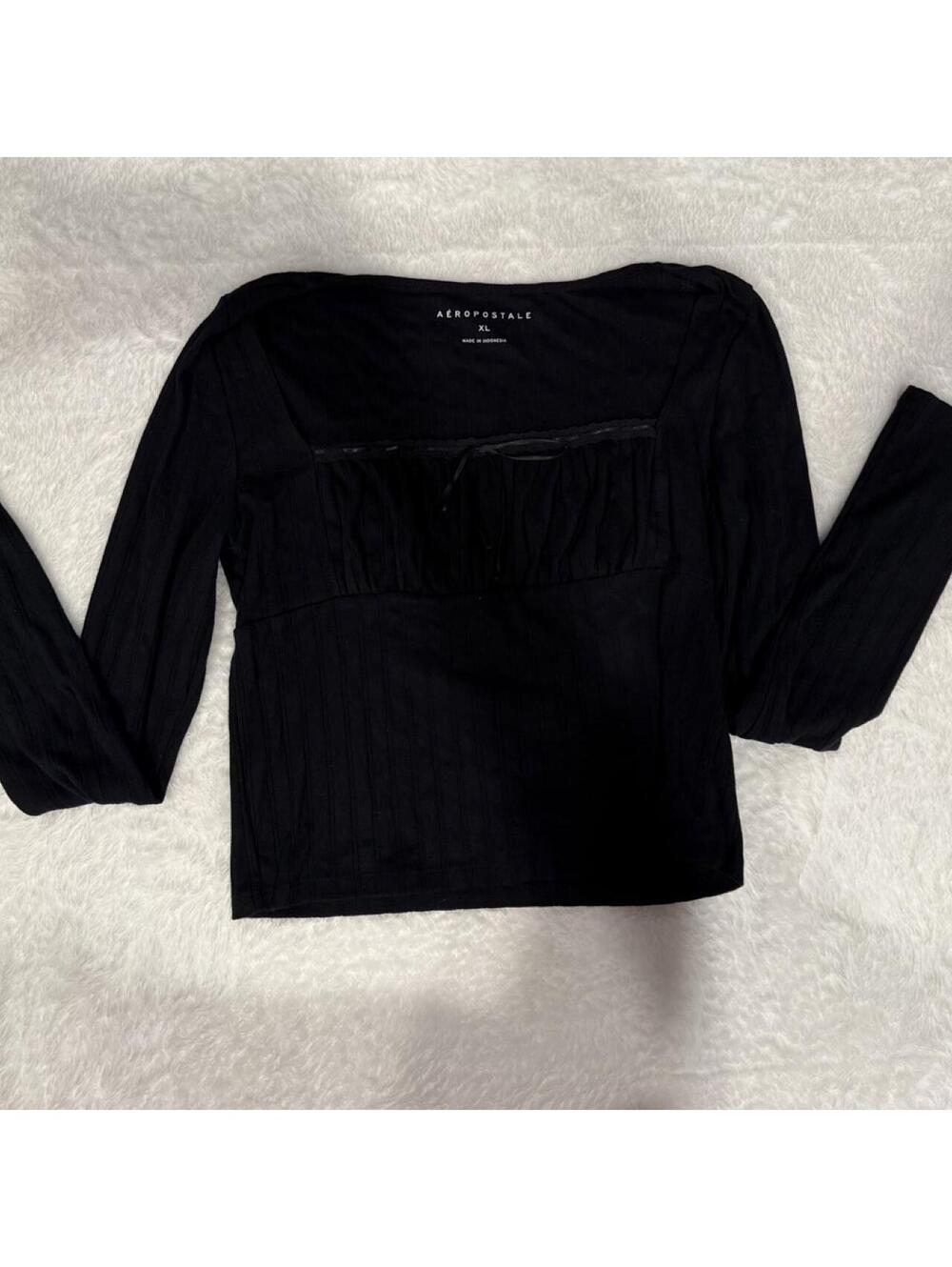 Aeropostale Women's Black Shirt